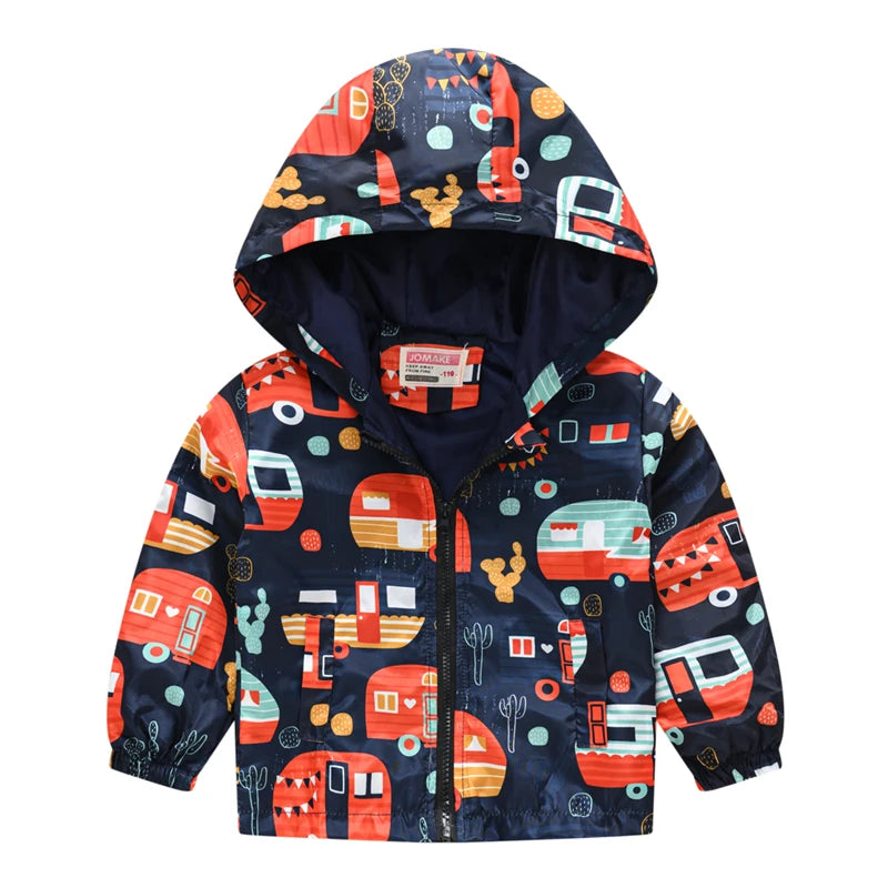 Magische Abenteuer-Regenjacke für Kinder