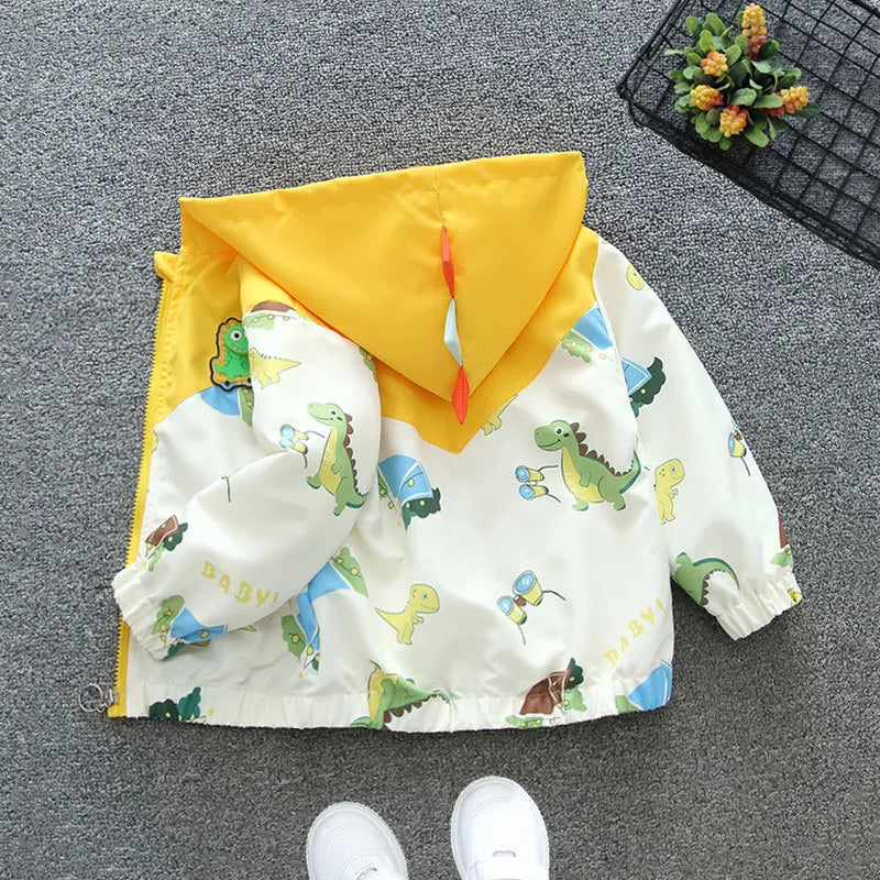 Kinder-Dinosaurier-Jacke