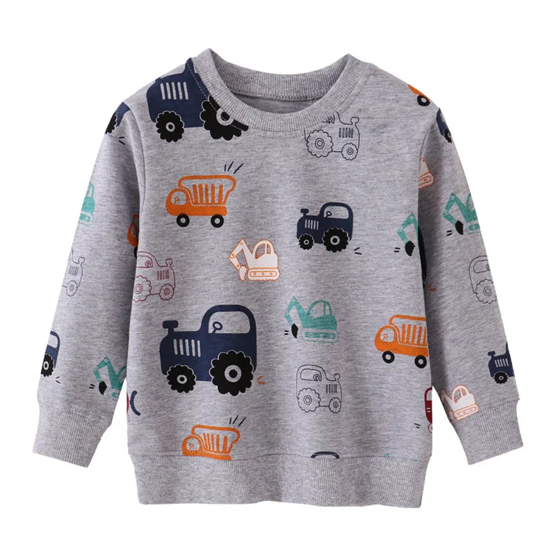 Kinder-Sweatshirts in 3 Designs