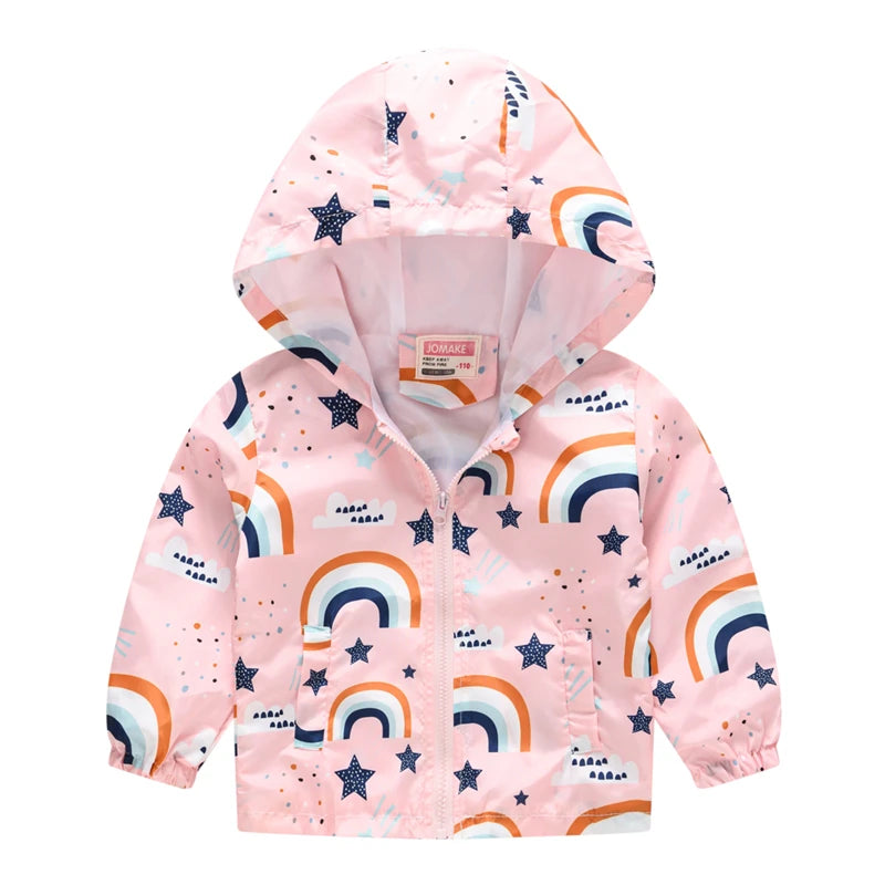Magische Abenteuer-Regenjacke für Kinder
