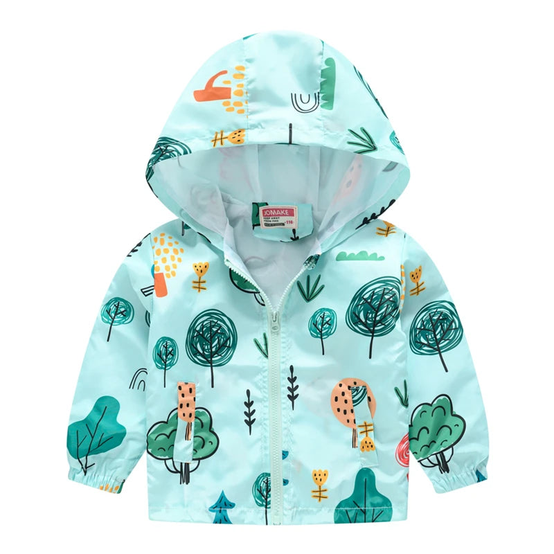 Magische Abenteuer-Regenjacke für Kinder