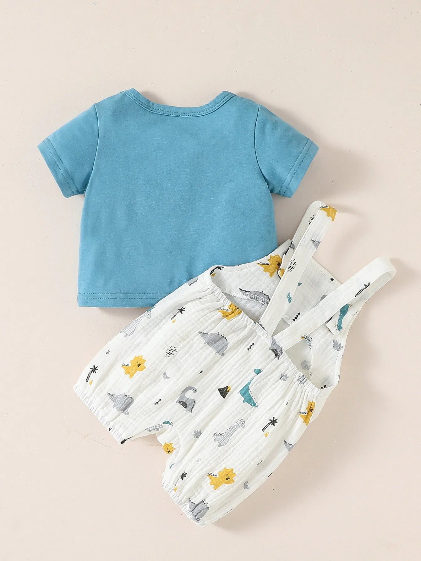 Baby-Strampler-Set mit Tiermotiven