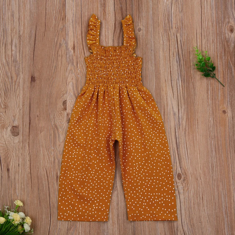 Zauberhafter Kinder-Jumpsuit mit Punkten – Erhältlich in den Größen 80 bis 128