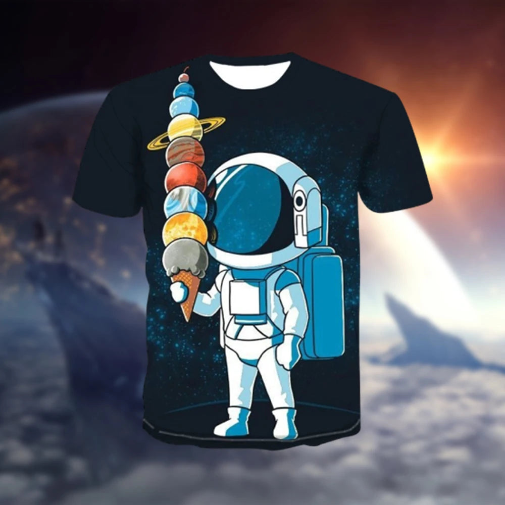 Entdecke das Universum mit unserem einzigartigen Weltraum-T-Shirt!