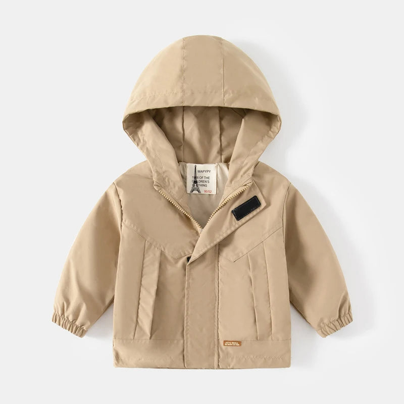 Dimusi Kinderjacke mit Kapuze – Stilvoller Schutz für kleine Abenteurer