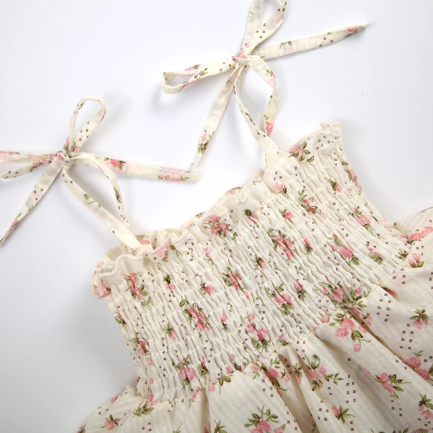 Baby-Sommerkleid mit Blumenmuster