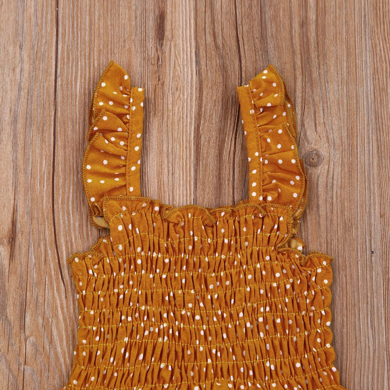 Zauberhafter Kinder-Jumpsuit mit Punkten – Erhältlich in den Größen 80 bis 128