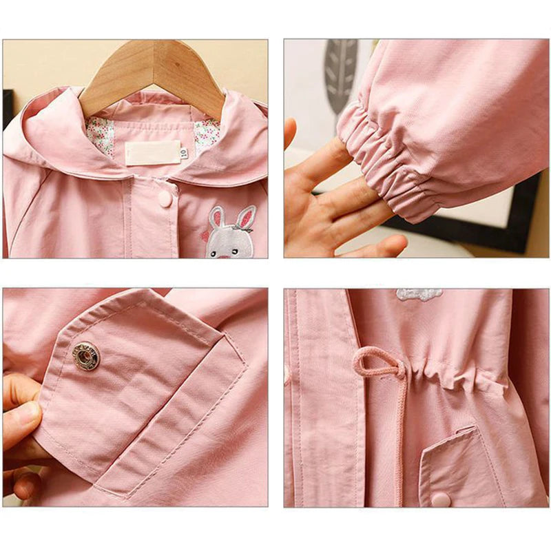 Kinderjacke mit Hasenmotiv