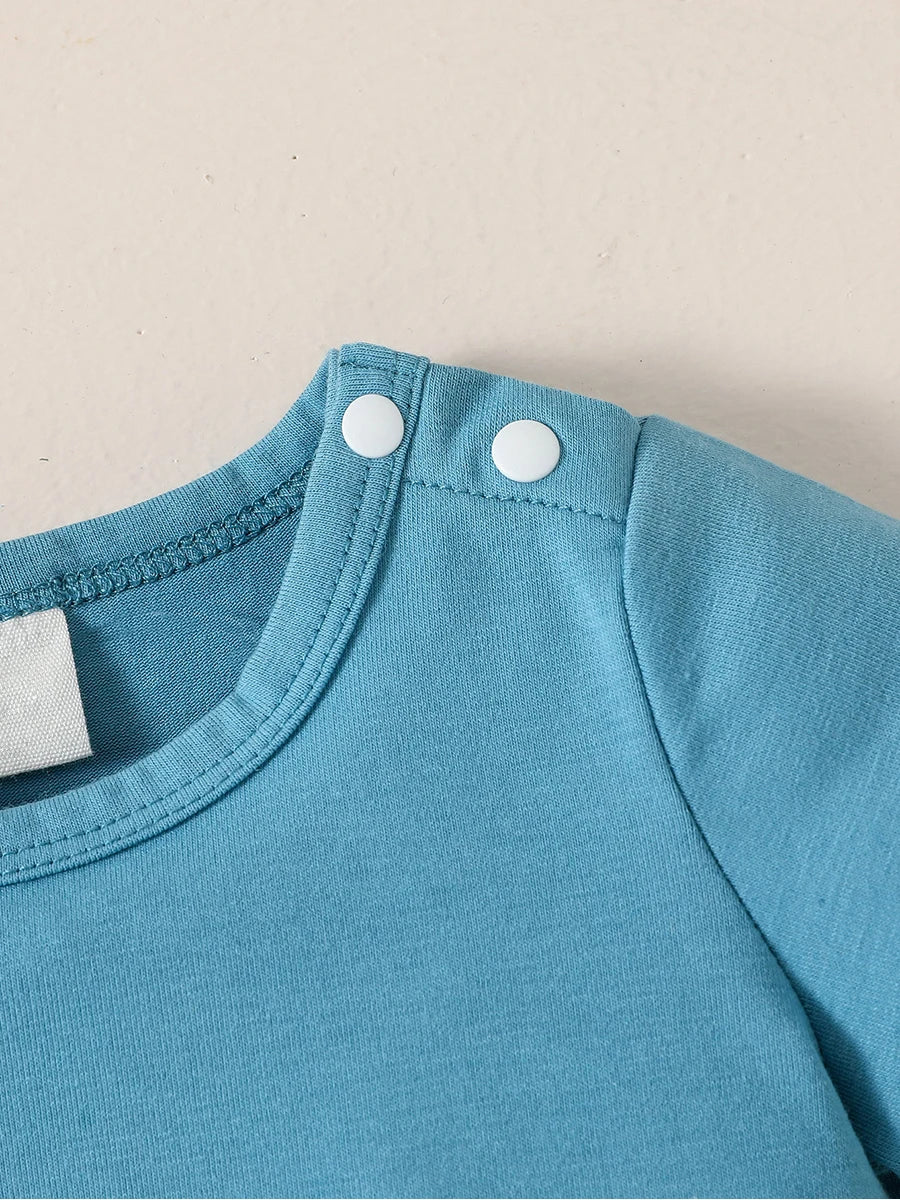 Baby-Strampler-Set mit Tiermotiven