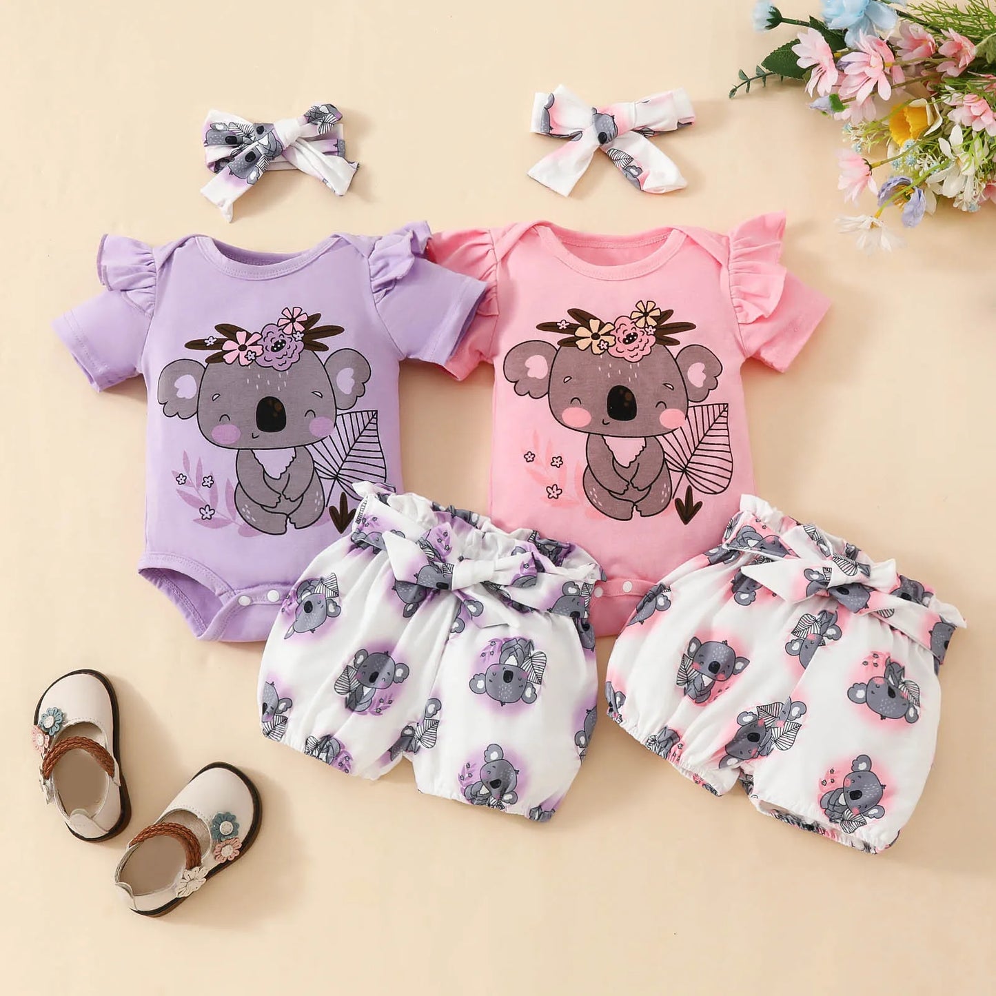 Niedliches Koala-Baby-Set