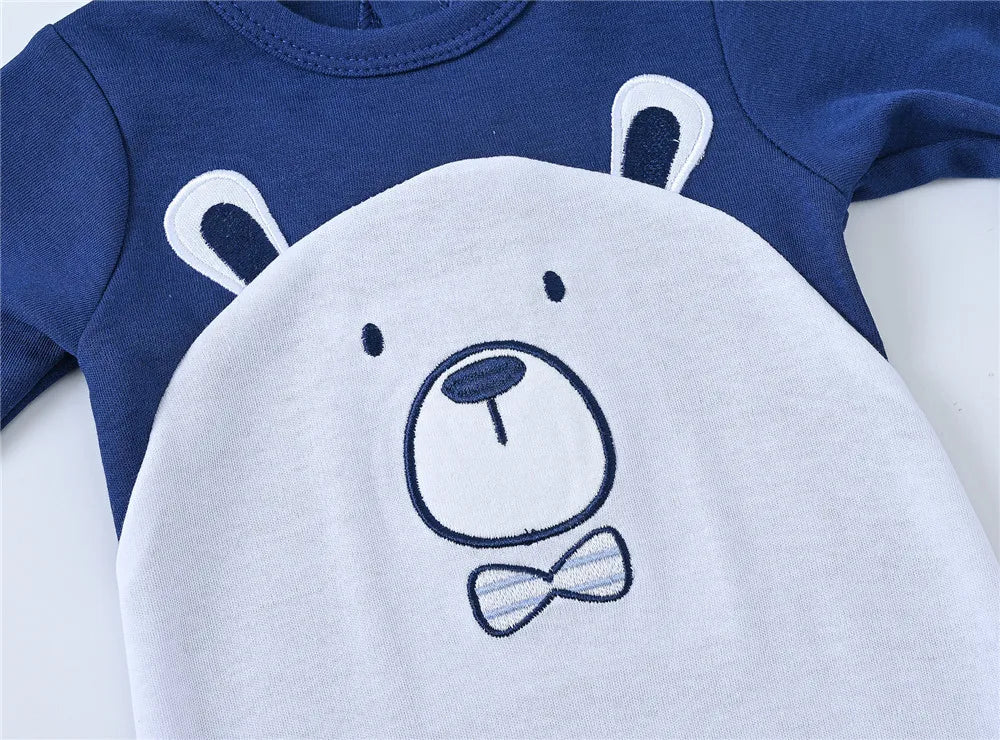Baby-Strampler mit Bärenmotiv