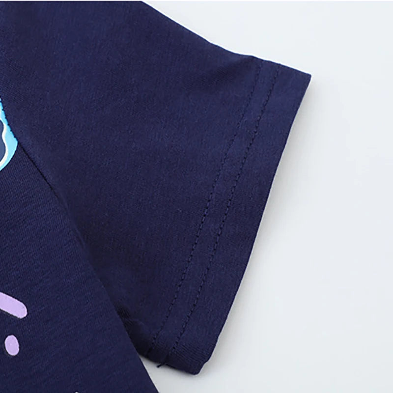 Leuchtendes Astronauten-T-Shirt für Kinder