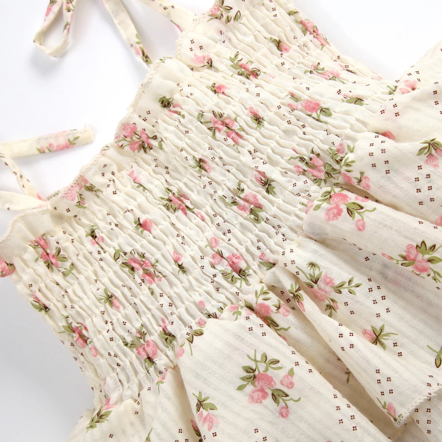 Baby-Sommerkleid mit Blumenmuster