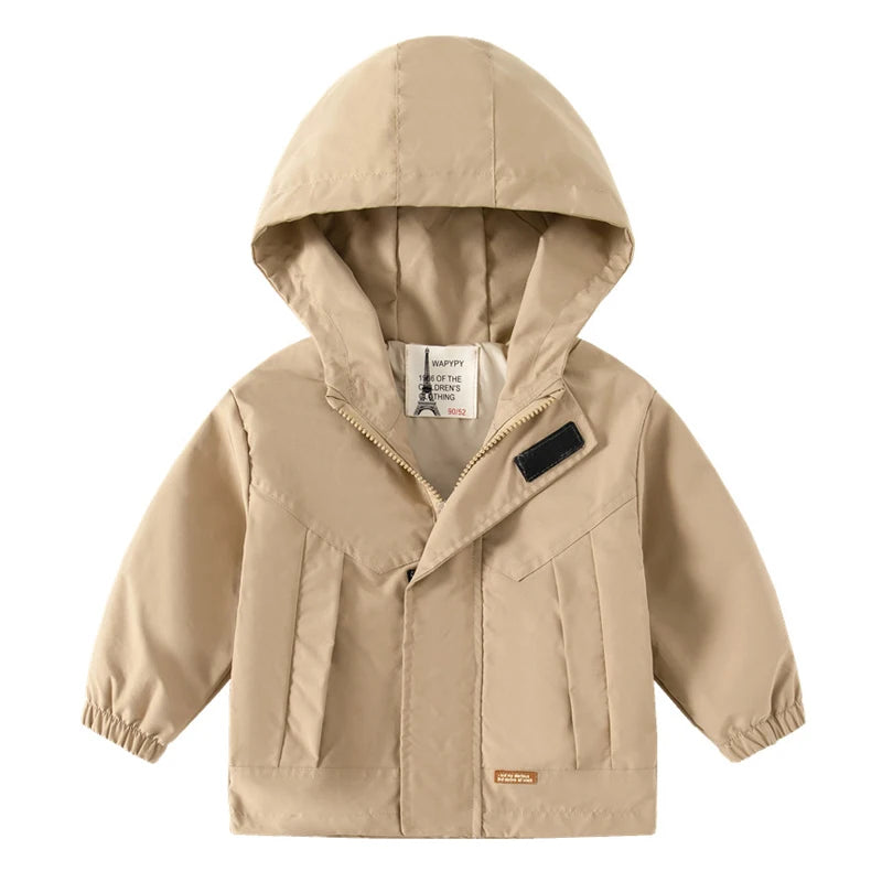 Dimusi Kinderjacke mit Kapuze – Stilvoller Schutz für kleine Abenteurer