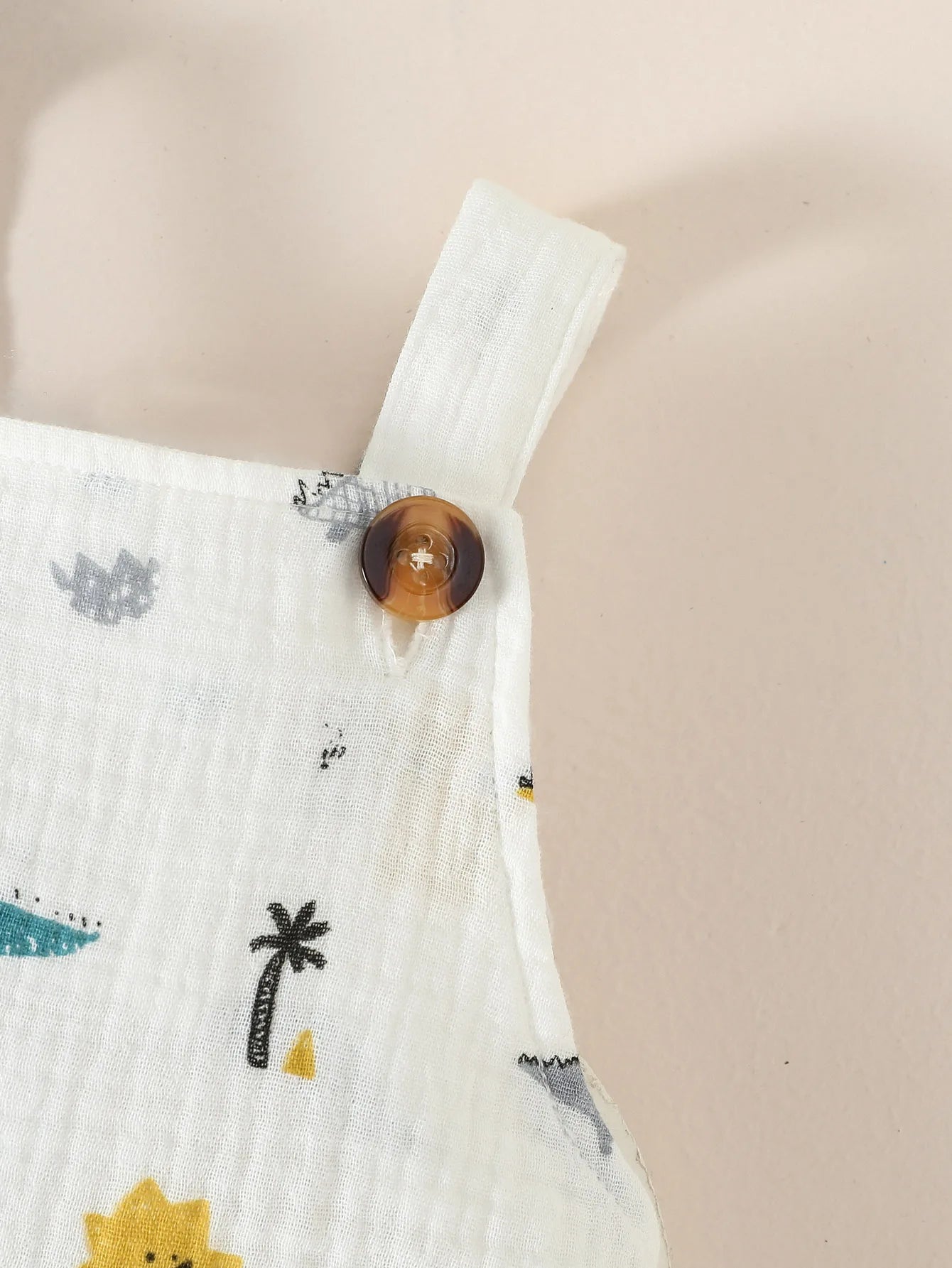 Baby-Strampler-Set mit Tiermotiven