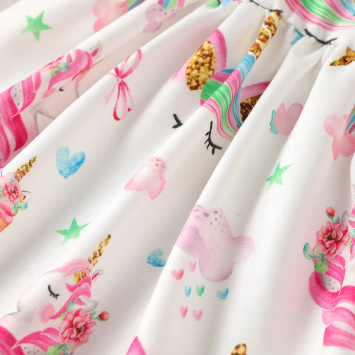 Zauberhaftes Einhorn-Kleid für kleine Prinzessinnen