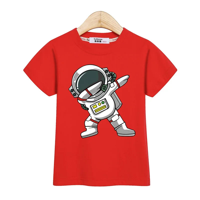 Kinder T-Shirt mit Astronauten-Design