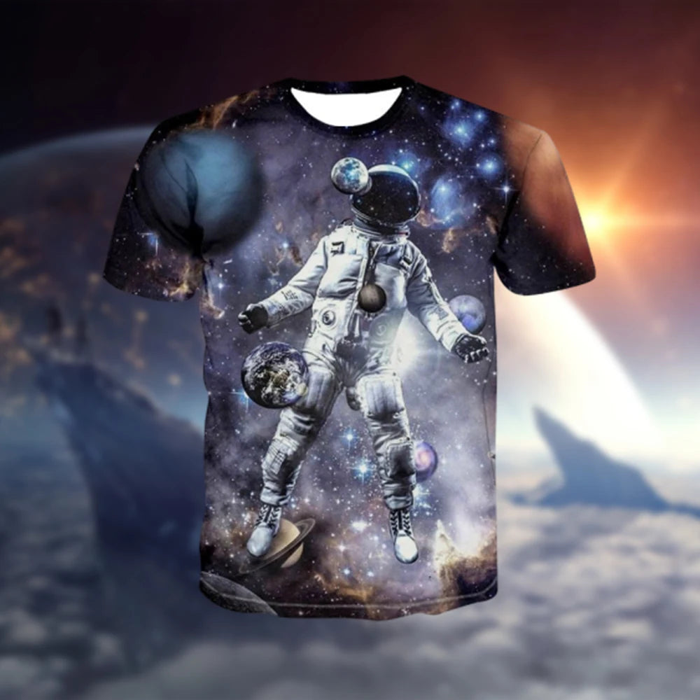 Entdecke das Universum mit unserem einzigartigen Weltraum-T-Shirt!