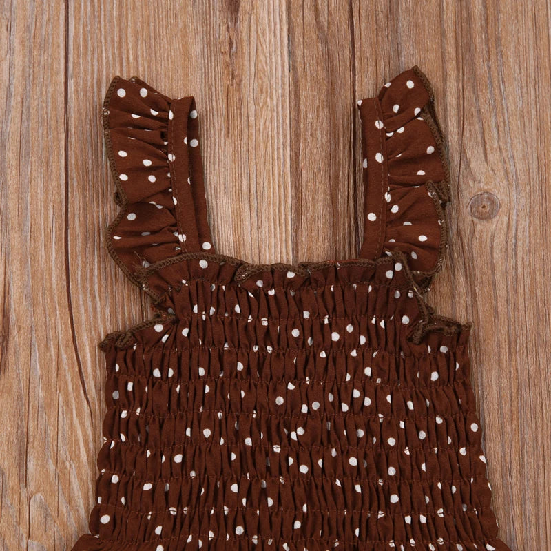 Zauberhafter Kinder-Jumpsuit mit Punkten – Erhältlich in den Größen 80 bis 128