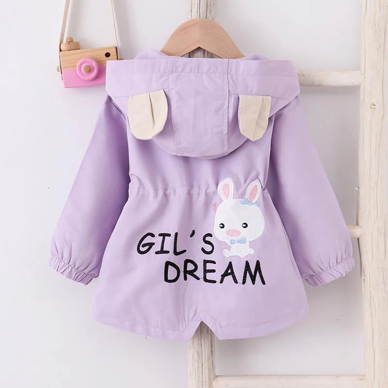 Kinderjacke mit Hasenmotiv