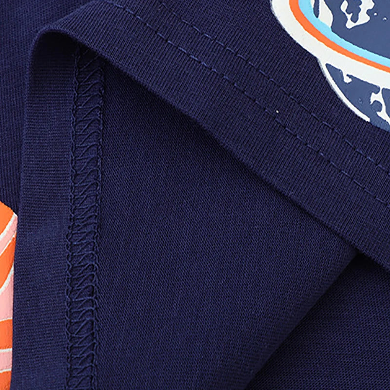 Leuchtendes Astronauten-T-Shirt für Kinder