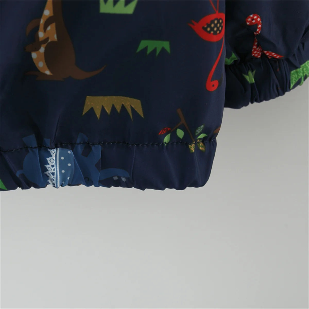 Kinder-Regenjacke mit Tiermotiven