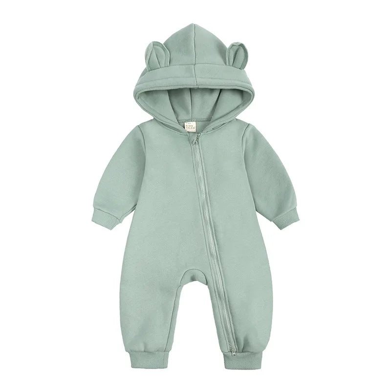 Baby-Overall mit Kapuze – 19 bezaubernde Designs
