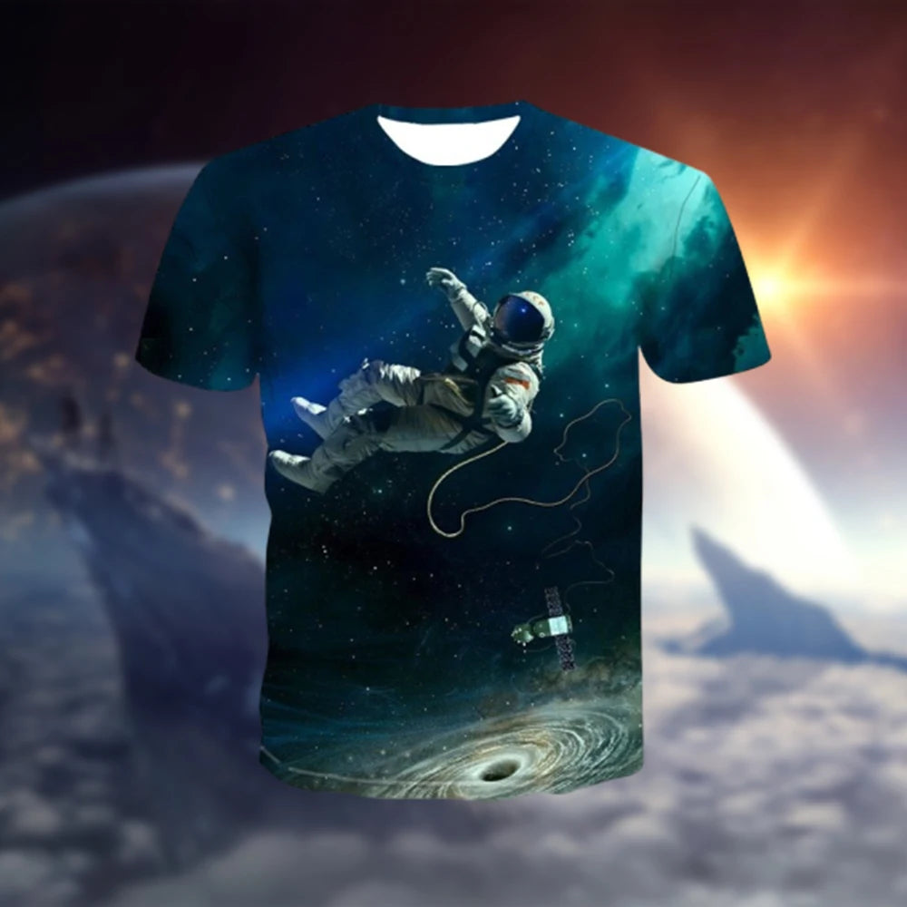 Entdecke das Universum mit unserem einzigartigen Weltraum-T-Shirt!