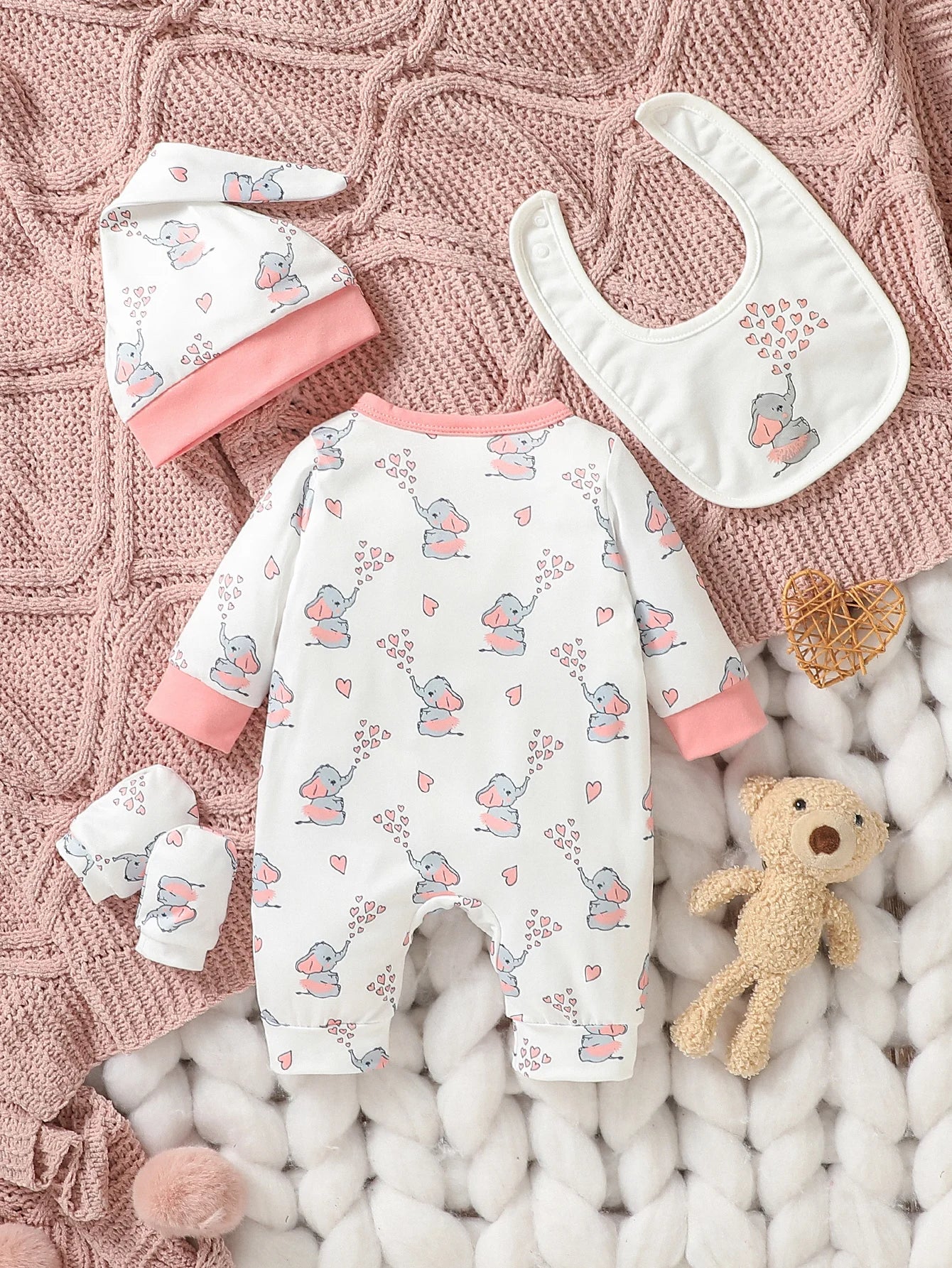 Baby-Set "Elefantenliebe"