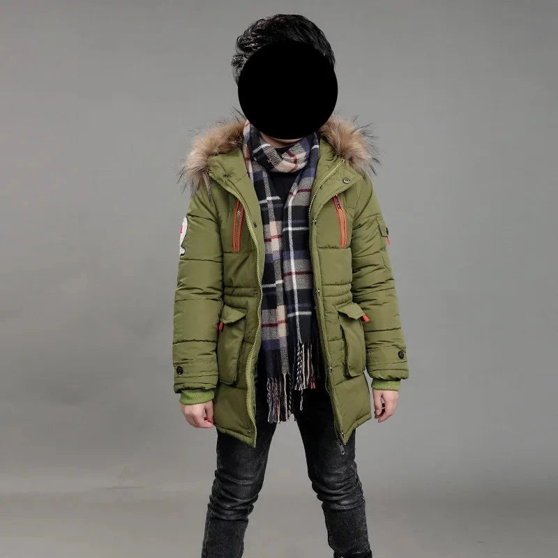 Winterwunder Kinderjacke - Stilvoller Schutz für die kalte Jahreszeit