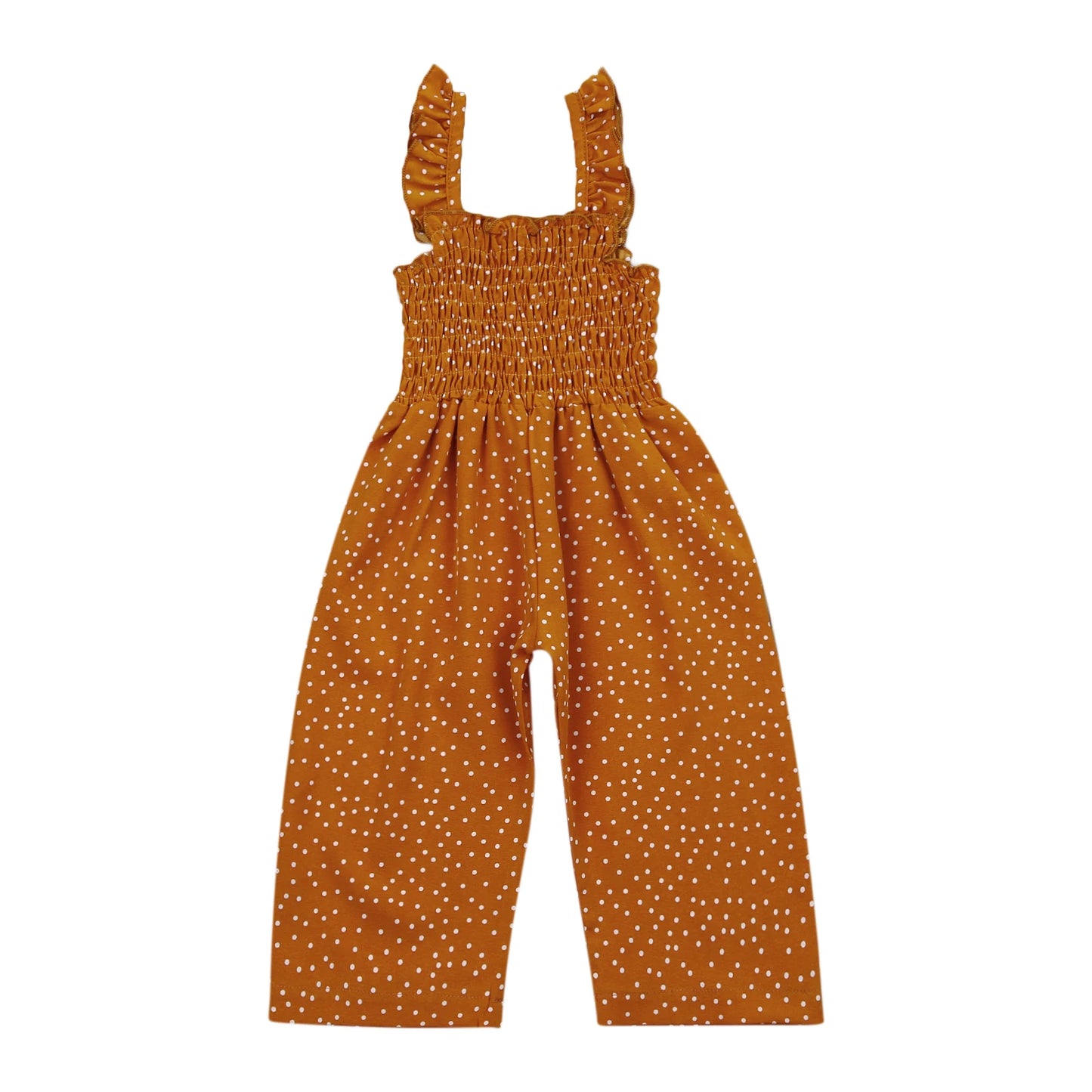 Zauberhafter Kinder-Jumpsuit mit Punkten – Erhältlich in den Größen 80 bis 128