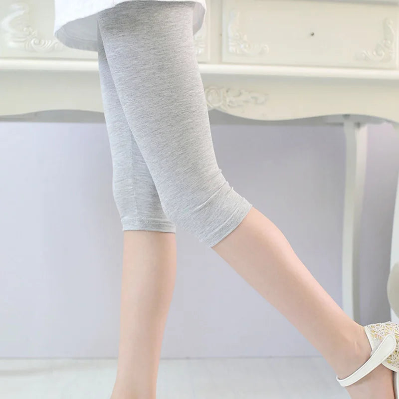 Kinder Capri-Leggings in verschiedenen Farben