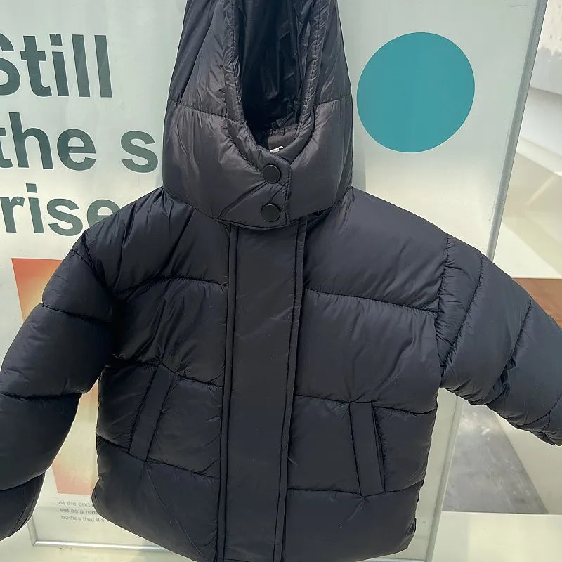 Kuschelige Winterwunder-Daunenjacke für Kinder