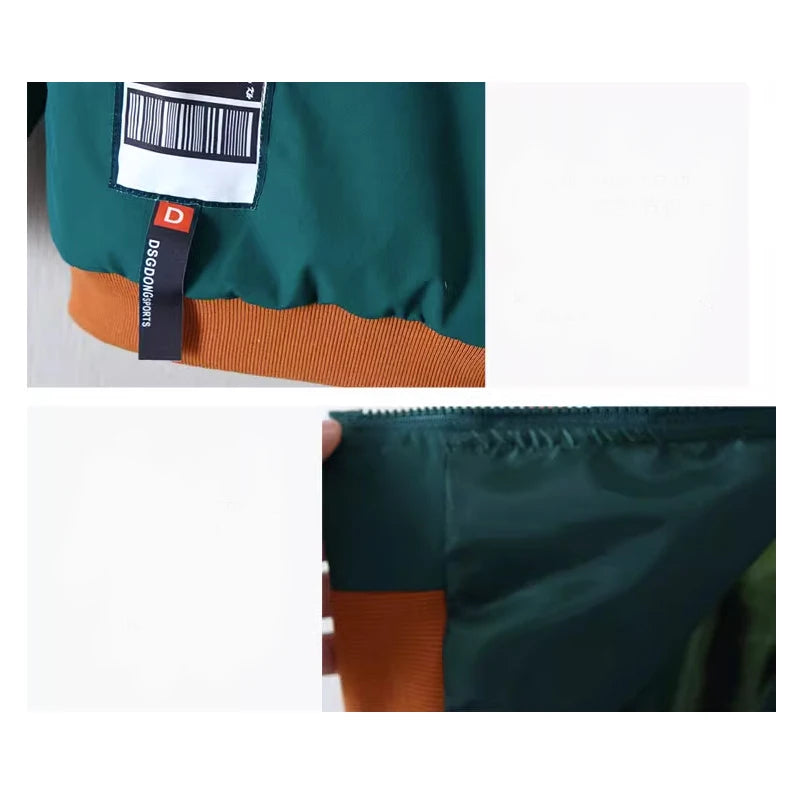 Stylische Kinderjacke mit Kapuze