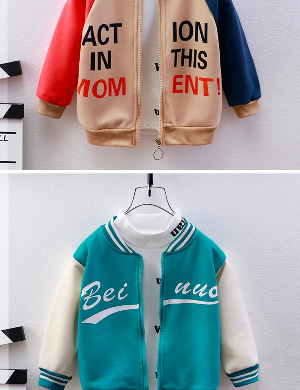 Kinder-Bomberjacke in verschiedenen Designs