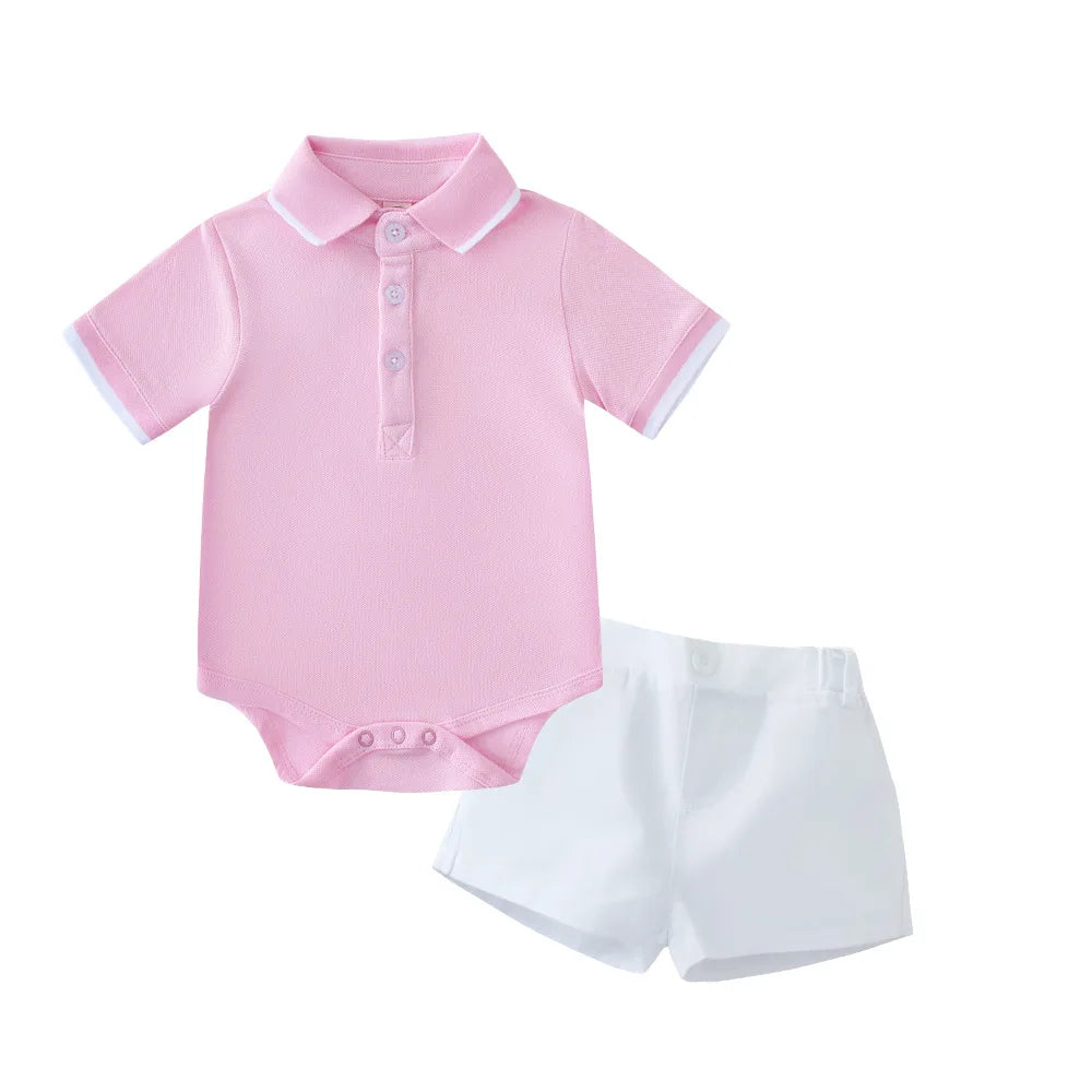 Baby Outfit – Stilvolles 3-teiliges Set für Jungen & Mädchen | Mit oder ohne Hut
