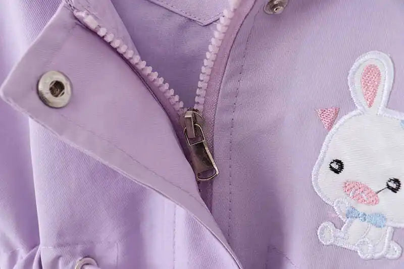 Kinderjacke mit Hasenmotiv