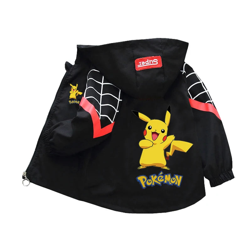 Übergangsjacke / Regenjacke mit Kapuze