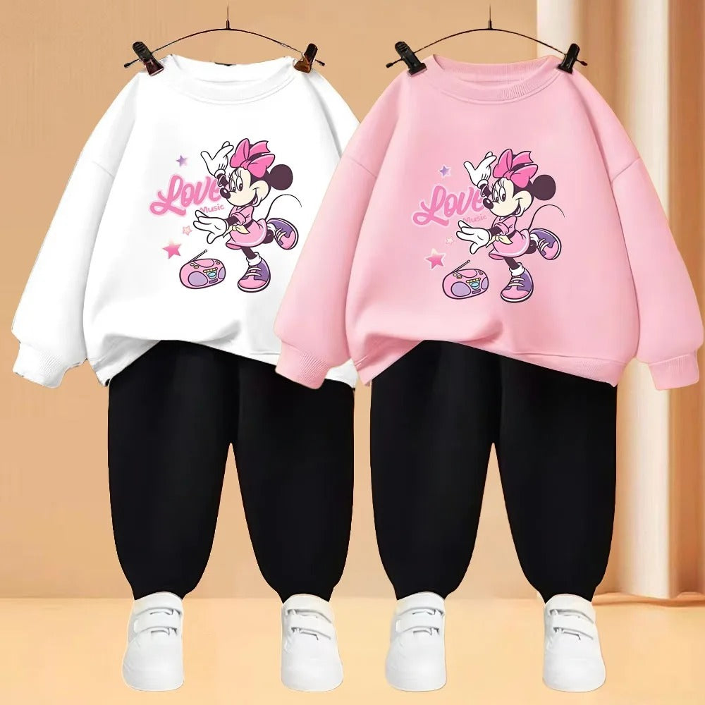 2-teiliges Mädchen Jogging-Set – Sweatshirt & Jogginghose