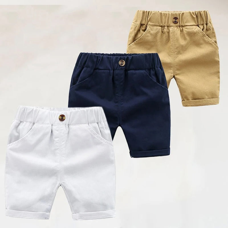 Klassische Kinder-Shorts aus Baumwolle