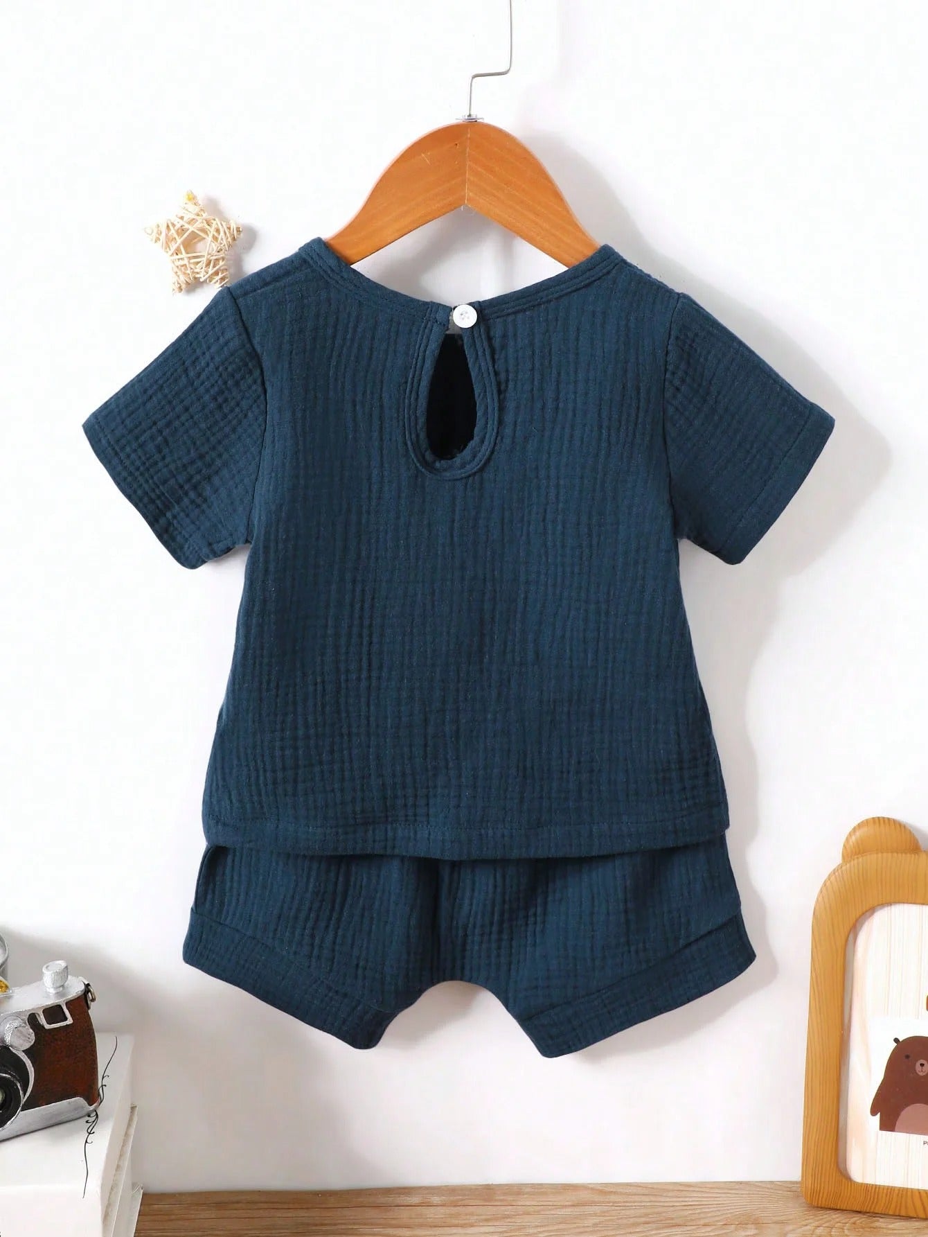 Musselin-Set für Jungen – 2-teiliges Baby Outfit