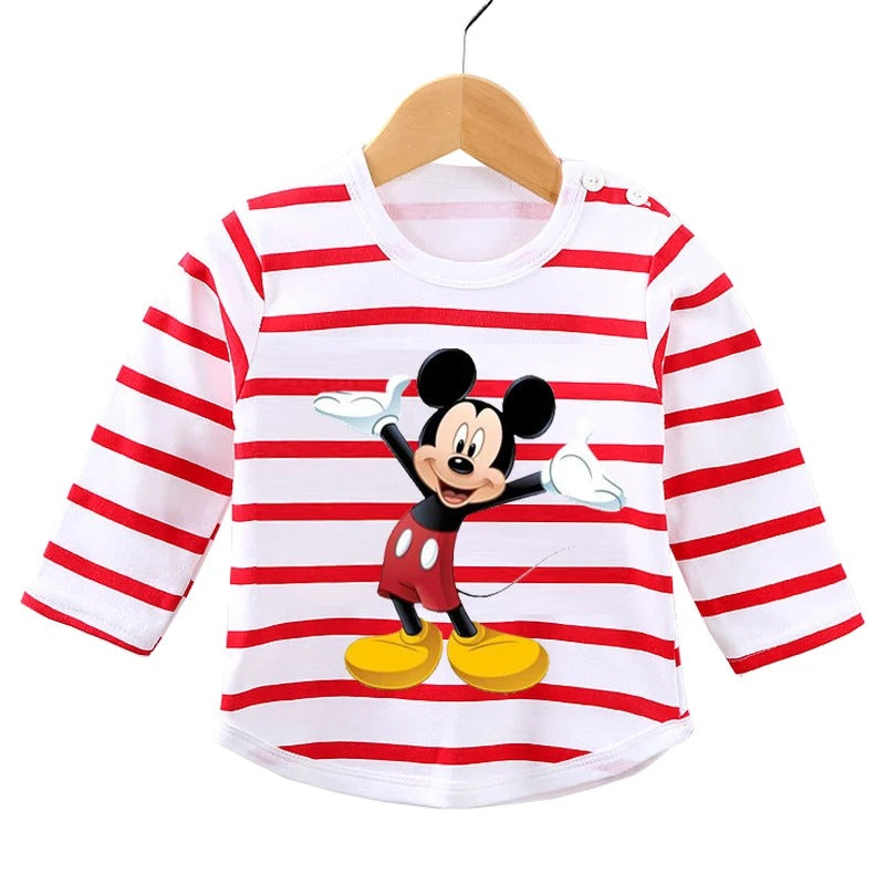 Streifen-Langarmshirt für Kinder
