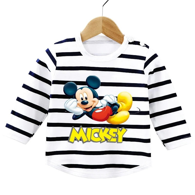 Streifen-Langarmshirt für Kinder
