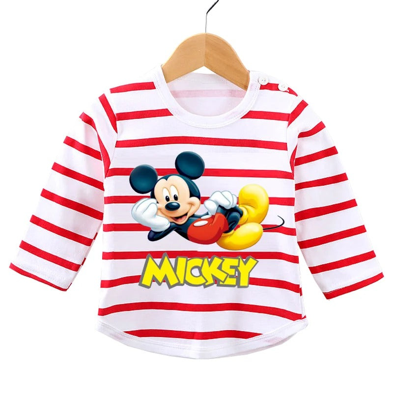 Streifen-Langarmshirt für Kinder