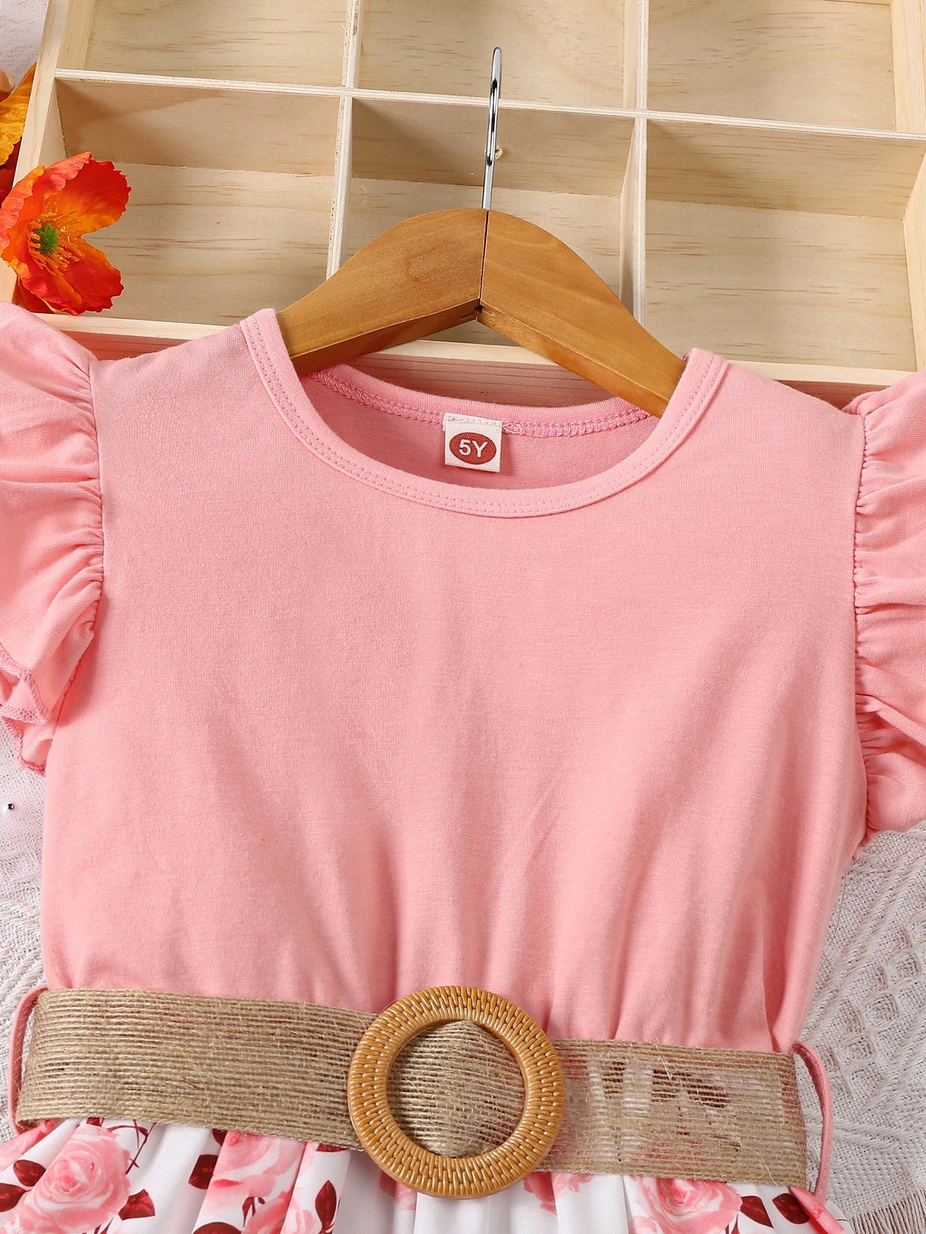 Blütenzauber Kleid – Ein Traum in Rosa für kleine Mädchen