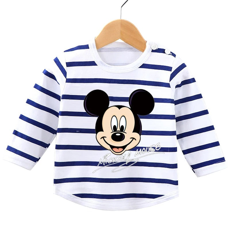 Streifen-Langarmshirt für Kinder