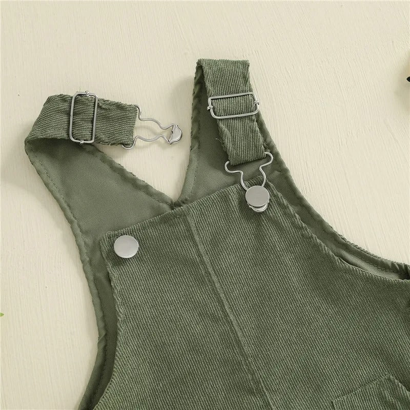 Kinder Cord-Latzhose – 4 Farben