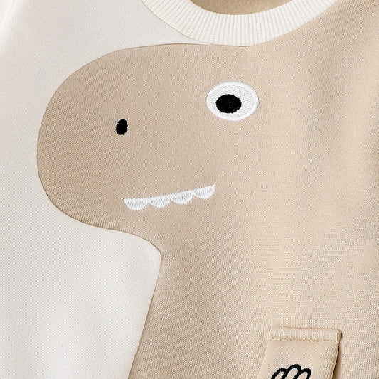 Dino Kinder Set – 2-teiliges Outfit mit Sweatshirt & Hose