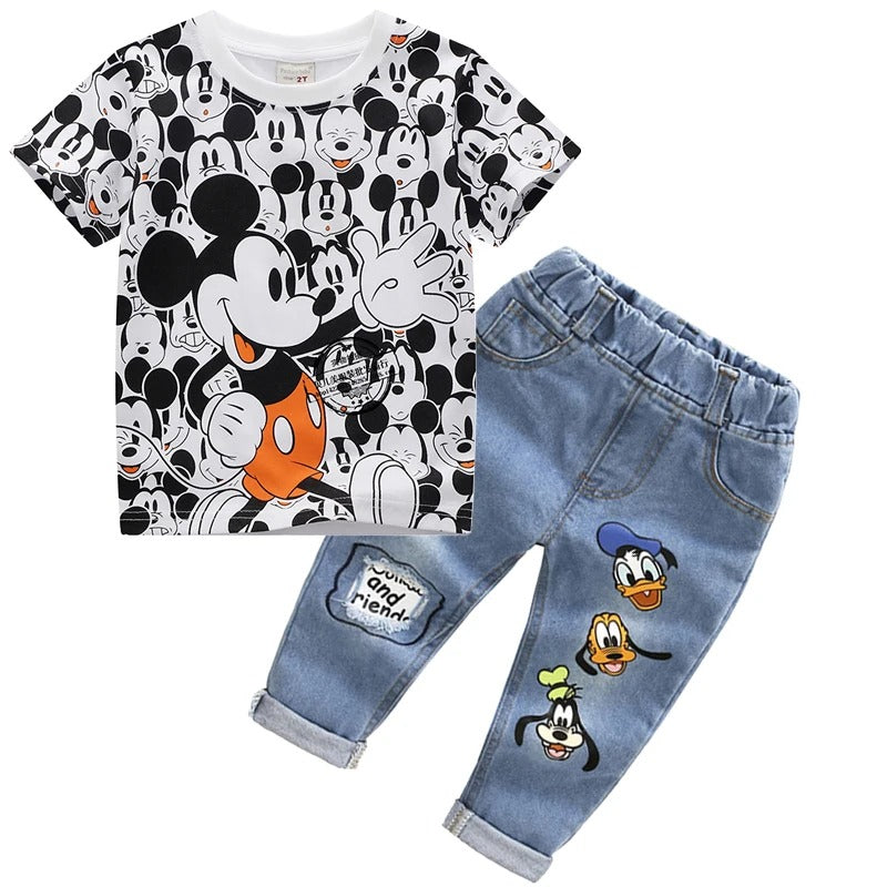 2-teiliges Set für Jungen | T-Shirt & Jeans