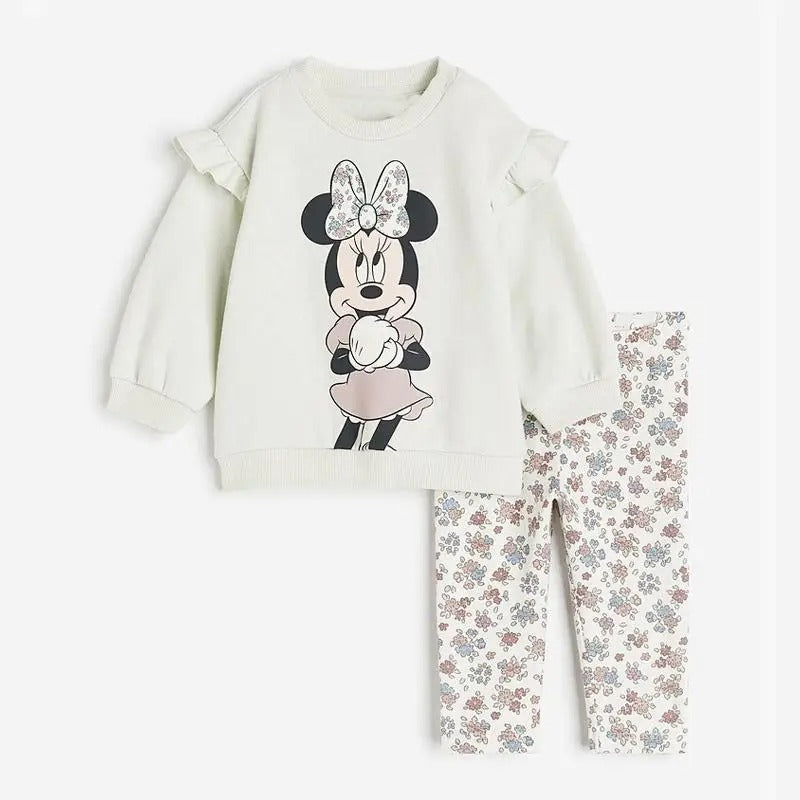 Mädchen Set 2-teilig – Sweatshirt & Leggings